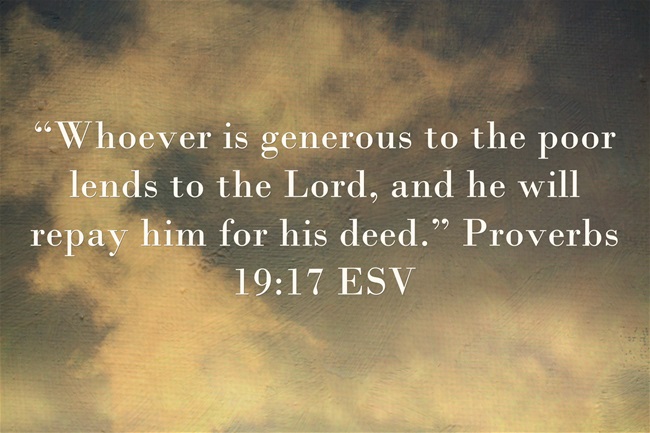 Showing love through generosity